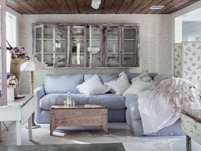 Мебель лавандового цвета для стиля Прованс